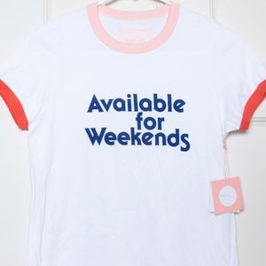 NWT BAN.DO WHITE TEE